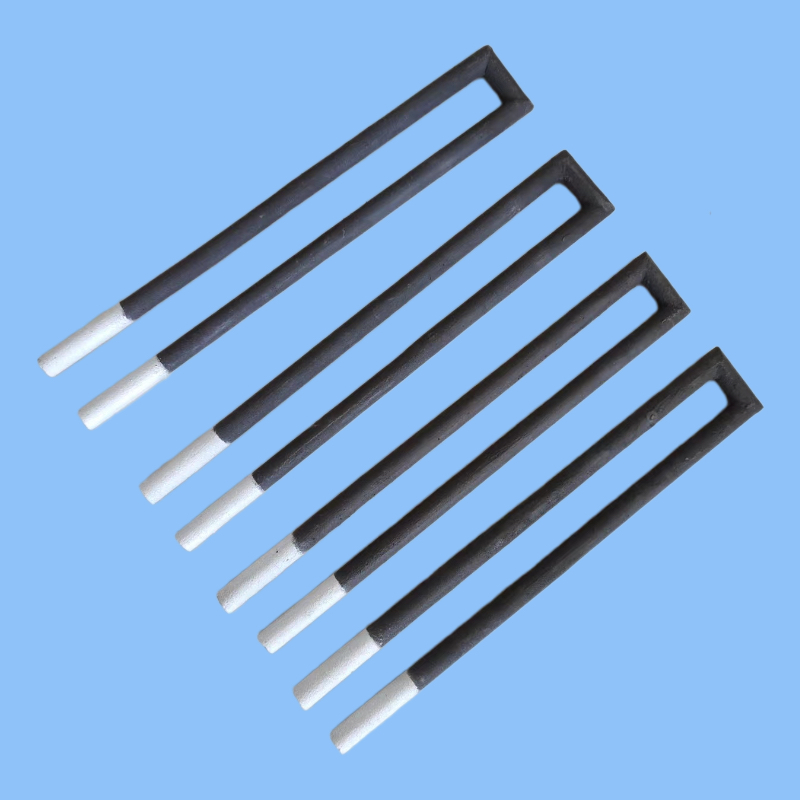 U-shaped silicon carbide rod