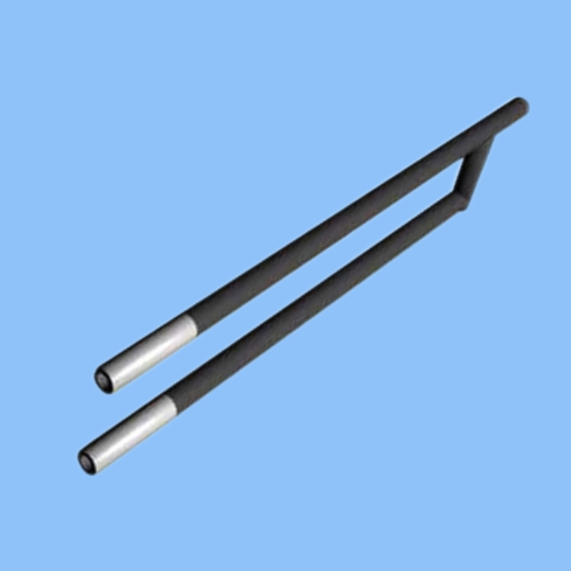 Gun type silicon carbide rod